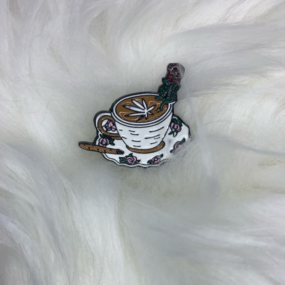 ‼️‼️‼️ ONLY 1 LEFT‼️‼️‼️ ✨NEW “420 & Coffee” Pin